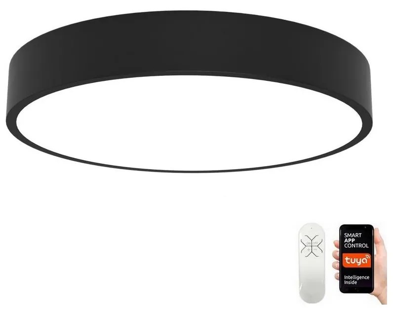Immax NEO 07203L-LED Stmievateľné stropné svietidlo RONDATE 65W/230V Tuya černá+DO