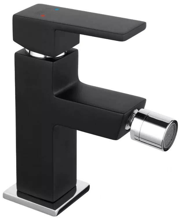 Ferro ZICCO, bidetová batéria, čierna matná-chrómová, BZI6BL