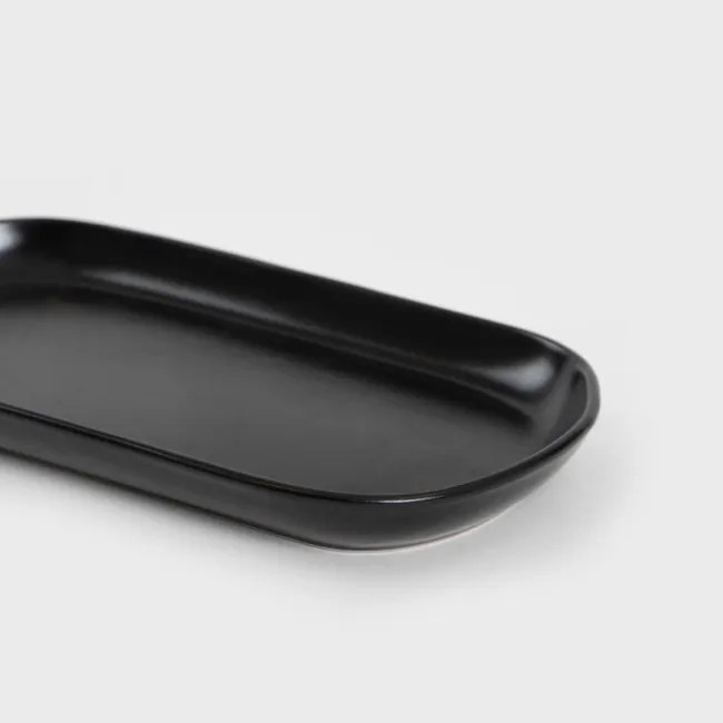Tanier FAMELIO oválny, čierny 30 cm 725494