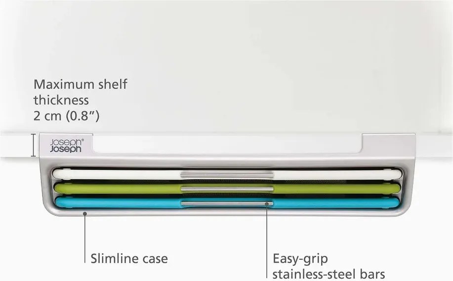 Dosky v súprave 3 ks so stojanom 23x31,5 cm Folio Slim – Joseph Joseph