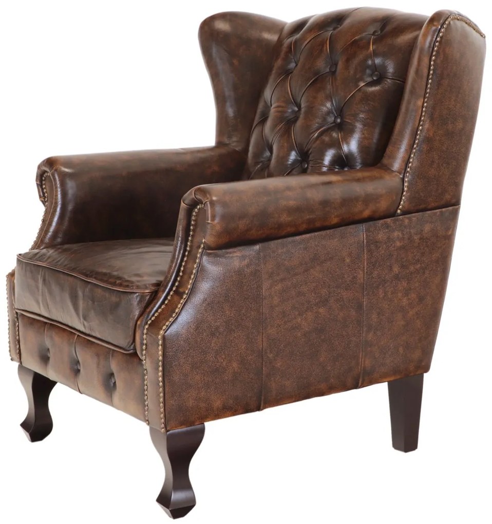 furniture-nabytek.cz - Kreslo Aberdeen z pravej hovädzej kože