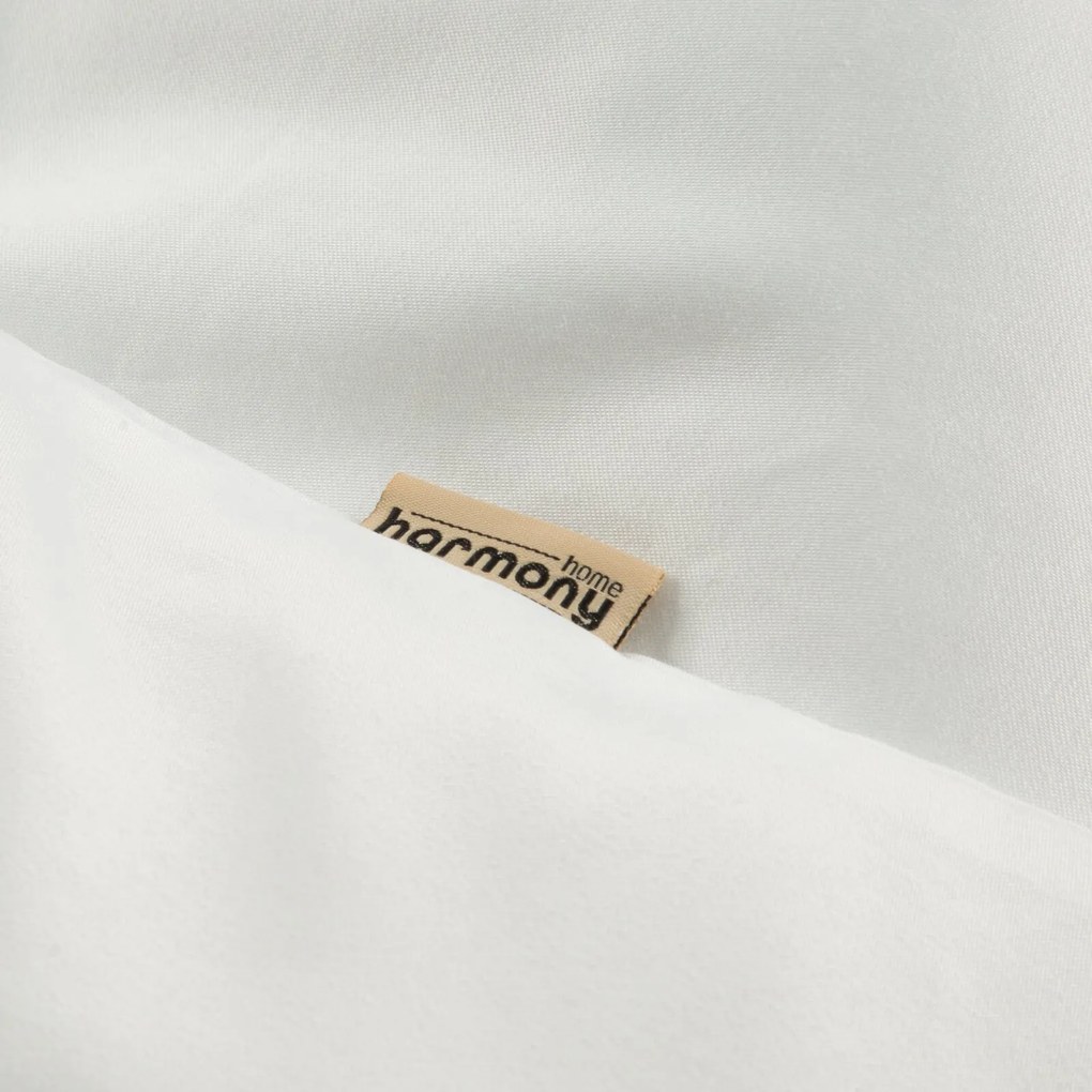 BAVLNENÉ OBLIEČKY HARMONY 160X200 CM, 2KS 70X80 CM BIELE