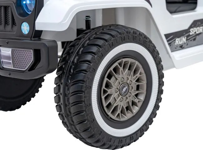 Elektrické autíčko Off Road MOUNTAIN biele
