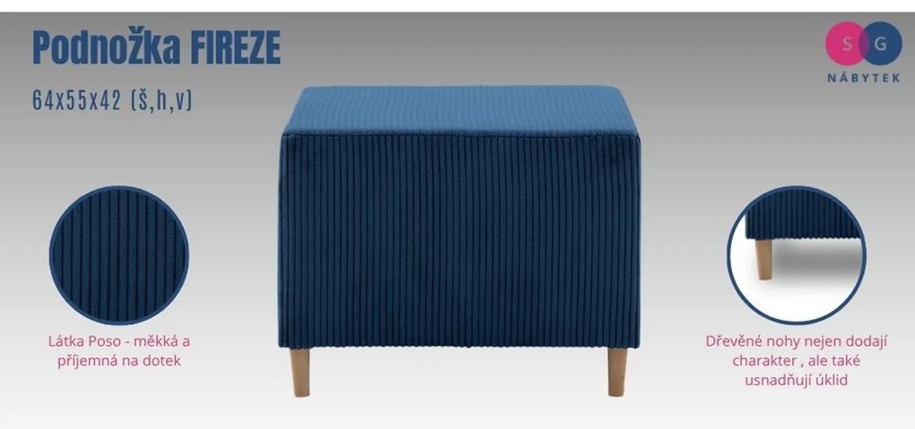 Podnožka FIREZE - poso Olivová