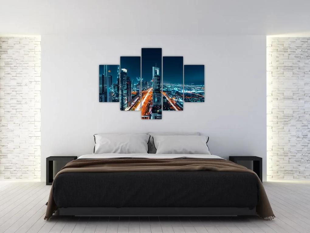 Obraz - Dubajská noc (150x105 cm)