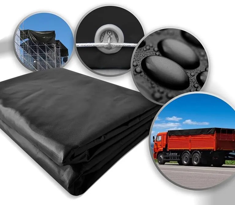 JAGO plachta 650 g/m², hliníkové oká, sivá, 4 x 7 m