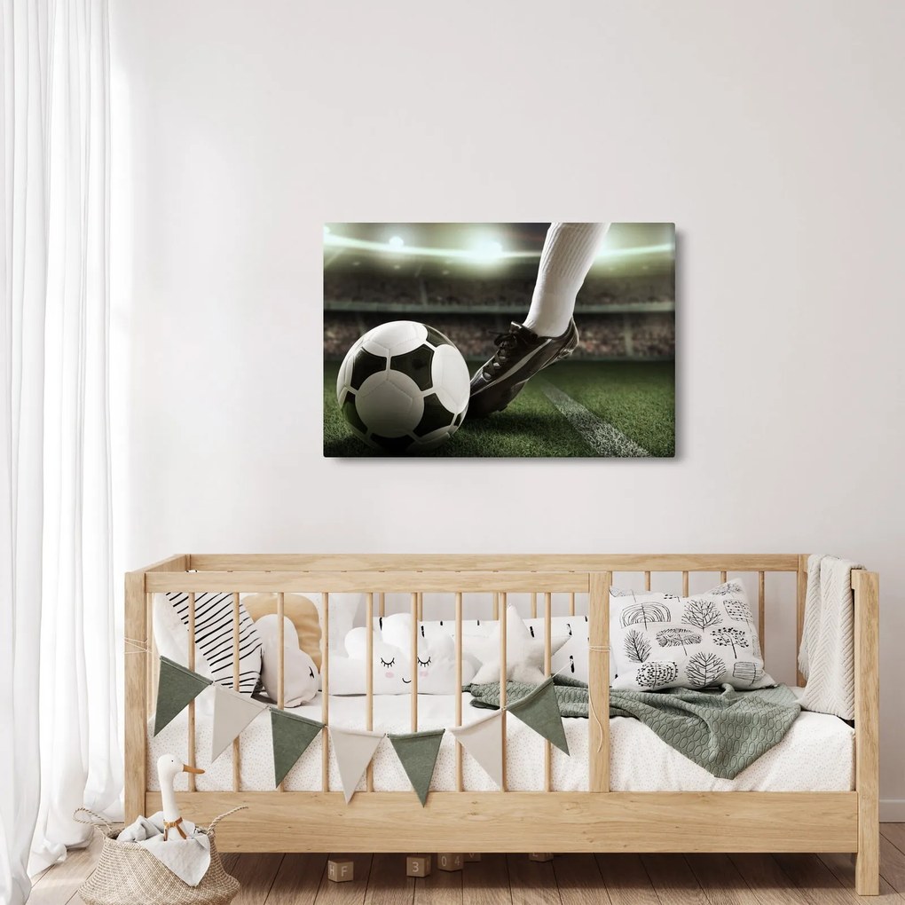 Obraz - Futbalová lopta (90x60 cm)