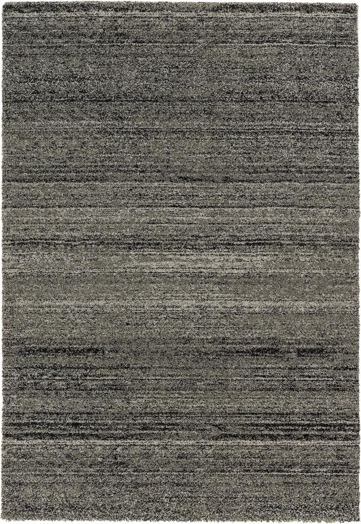 Astra - Golze koberce Kusový koberec Samoa 150040 Melange Anthracite - 67x130 cm