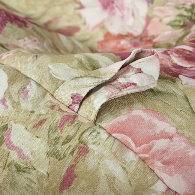 Sedací vak Sako pastelové kvety