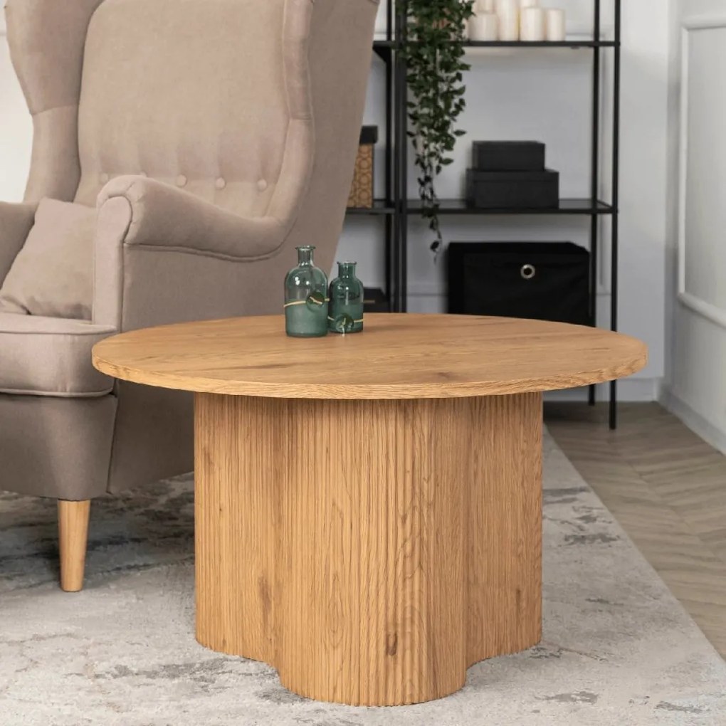 PROXIMA.store - Loftový konferenčný stolík ARION MAX FARBA: dub