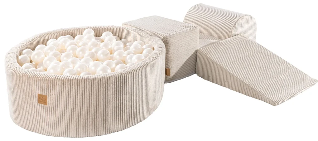 Bazénová zostava Corduroy Ecru, 90x30 cm