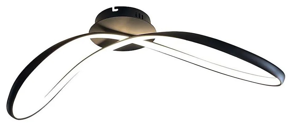 LED Stropné svietidlo INFINITY LED/21W/230V čierna