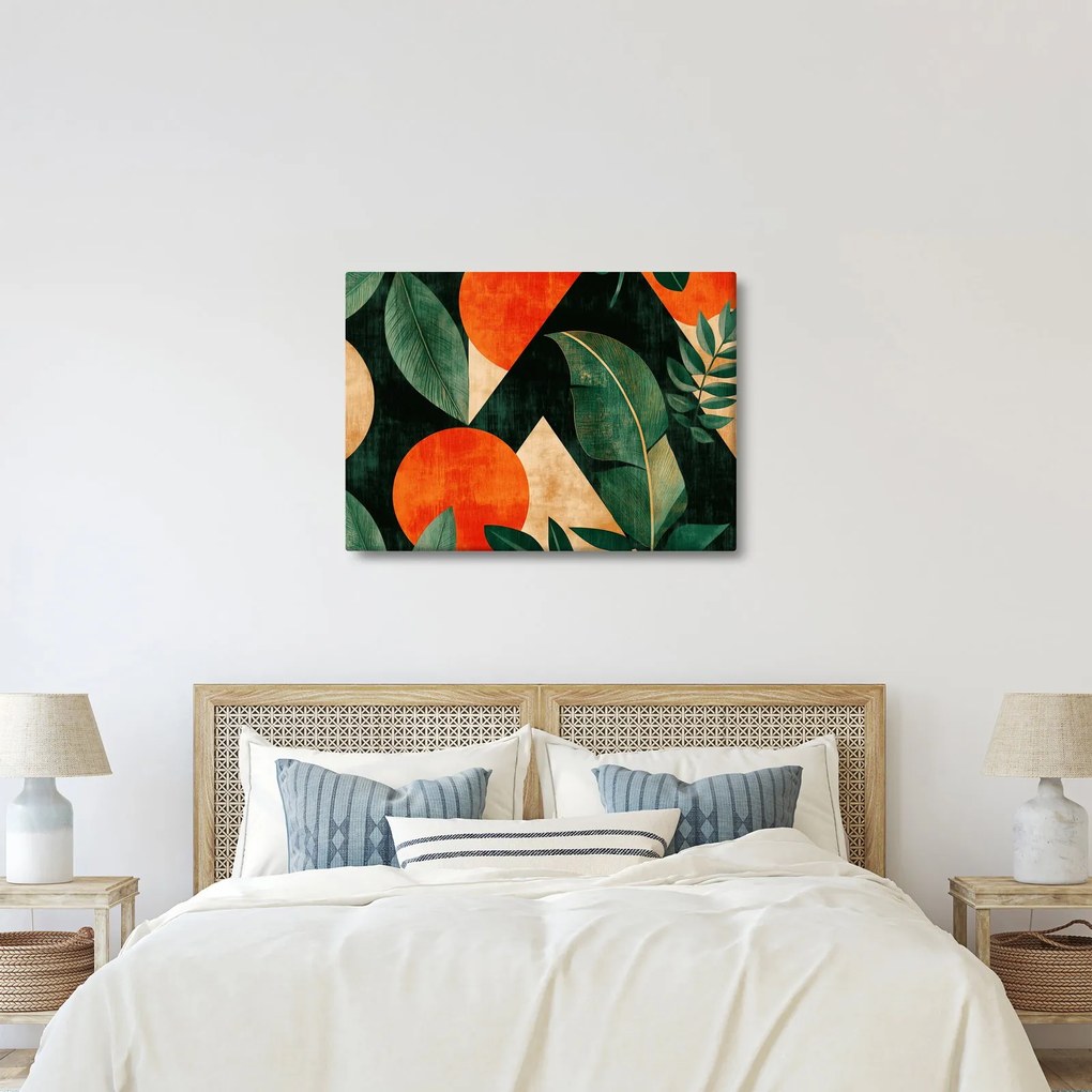 Obraz - Geometrické prírodné motívy II. (70x50 cm)