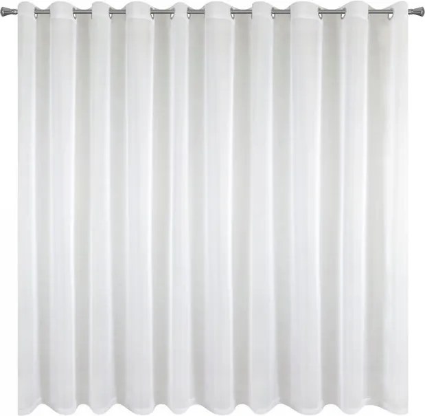 ZÁCLONA LUCY 400X150 CM BIELA