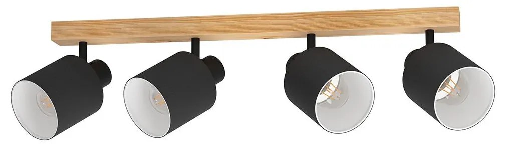 Eglo 99492 - Bodové svietidlo BATALLAS 4xE27/10W/230V