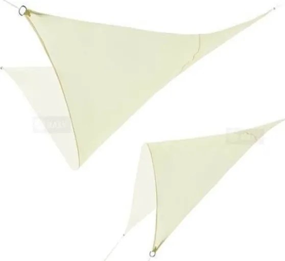 Tieniaca plachta celta trojuholník 5x5x5m 2266 bežová 200g/m