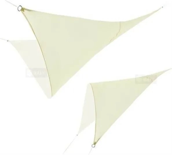 Tieniaca plachta celta trojuholník 5x5x5m 2266 bežová 200g/m