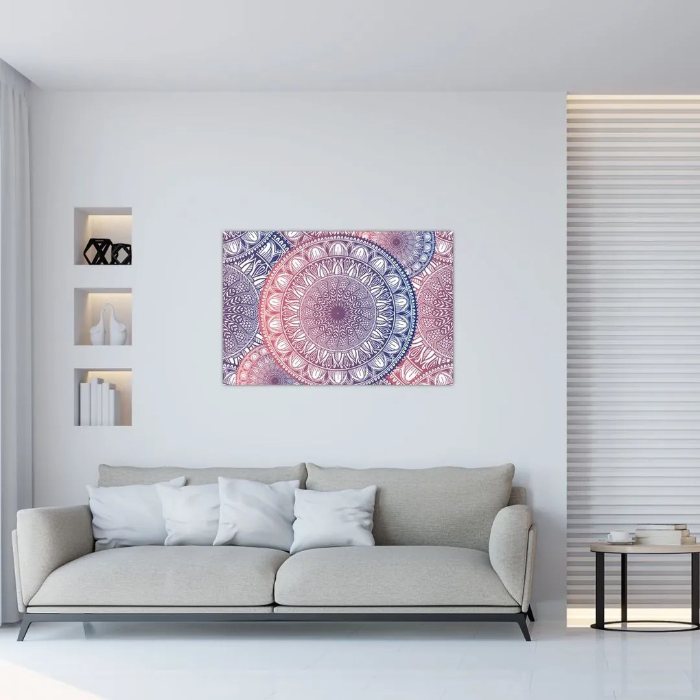 Obraz z mandál (90x60 cm)