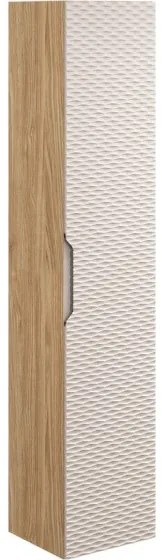 Kúpeľňová zostava Ocean 90 cm s umývadlom a skrinkami béžová/dub olejovaný