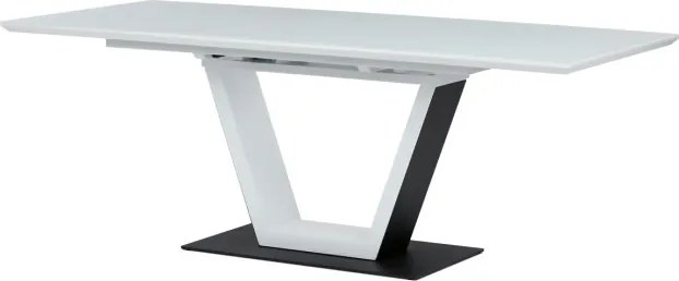 Jedálenský stôl 160x90 cm, rozkladací HT-D1931 WT