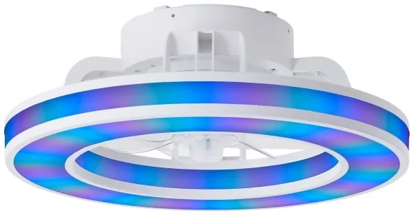 Brilliant - LED RGBW Stmievateľný stropný ventilátor MONDELLO LED/26W/230V + DO