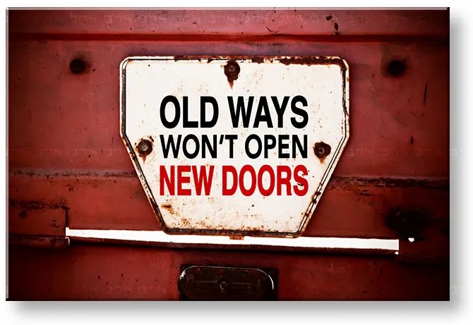 Motivačný obraz na stenu Old ways_001 | rôzne rozmery