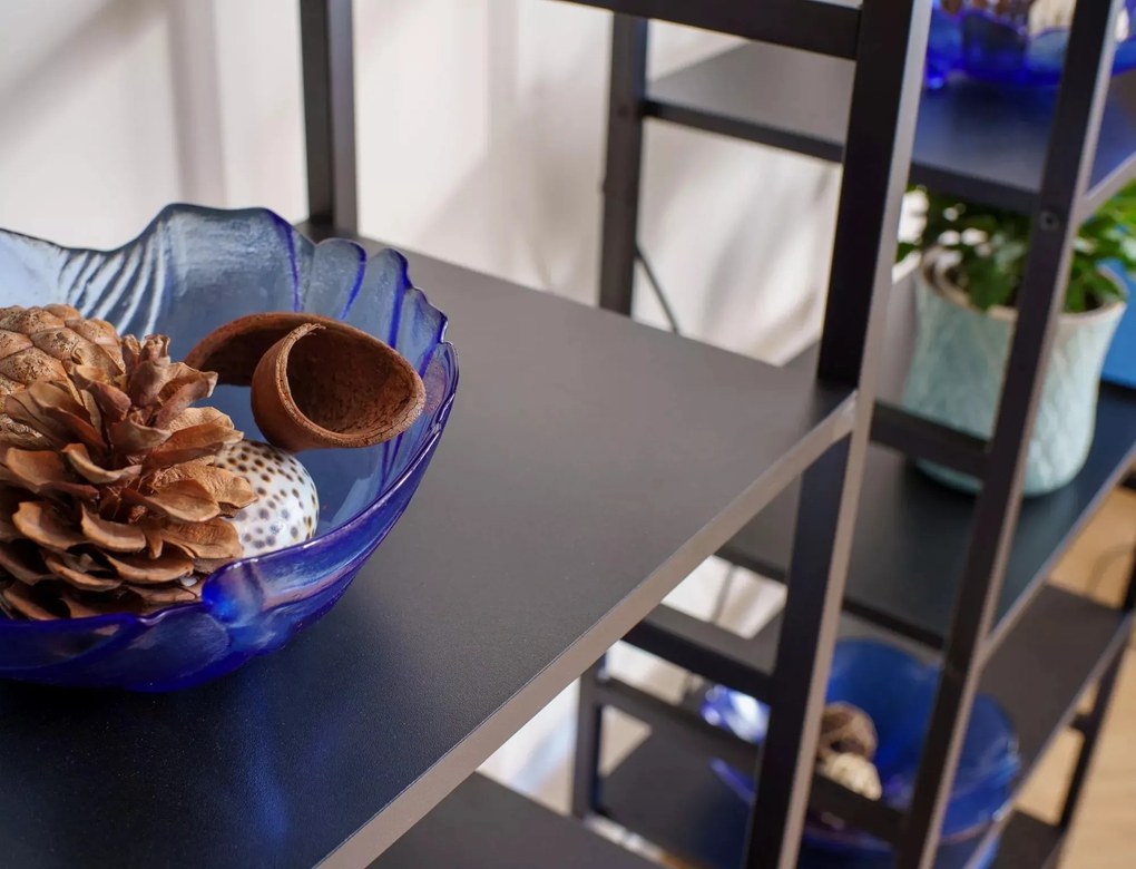 Regál Loftys R5 60 cm černý