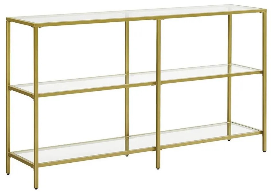 Odkladací stolík LUVOR zlatý