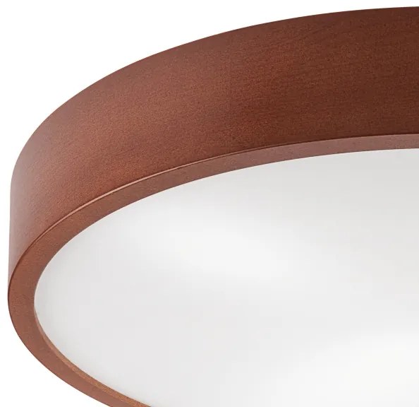 Stropné svietidlo NATURAL 4xE27/60W/230V ø 57,5 cm borovica/hnedá