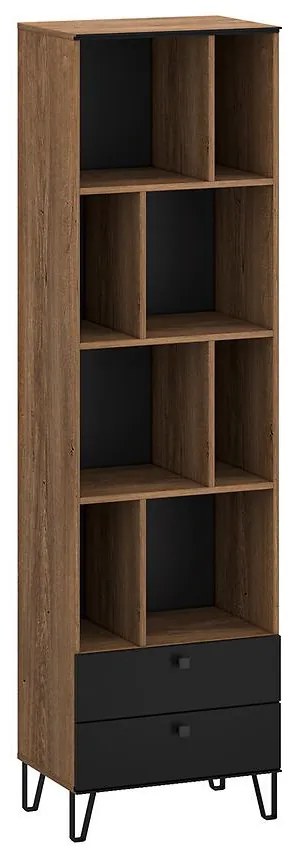 Regál 2S Weil R burgund oak