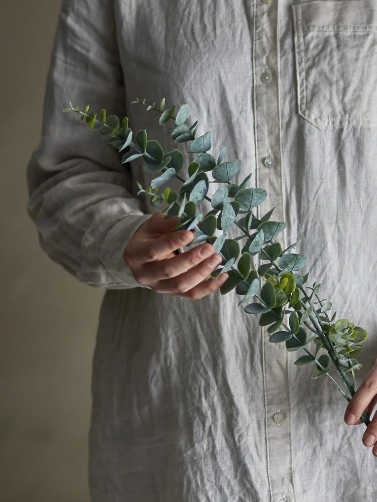 Bloomingville Umelá kvetina Eucalyptus Green 76 cm