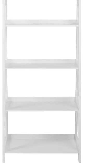 Biely štvorposchodový regál Actona Wally