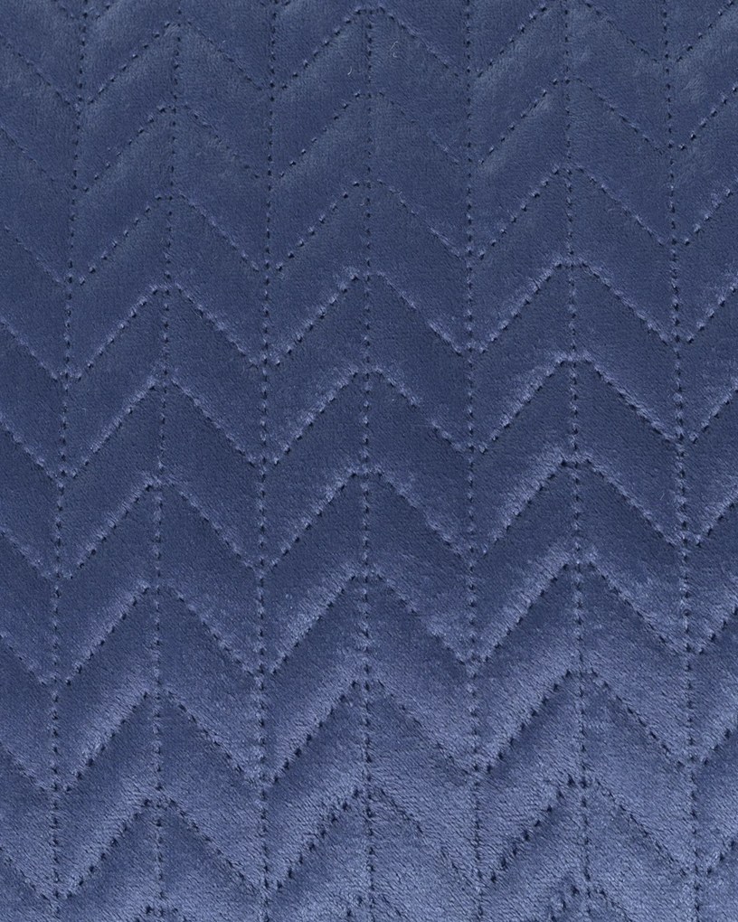 Zamatový prehoz Silky Touch 220x240cm royal blue