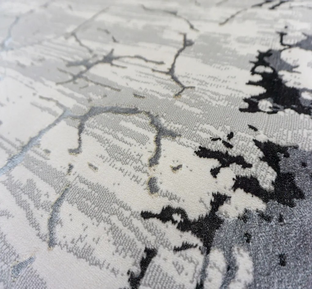 BE Koberec Allianz 6308 GREY – sivý obdĺžnikový Rozmer: 140x190 cm