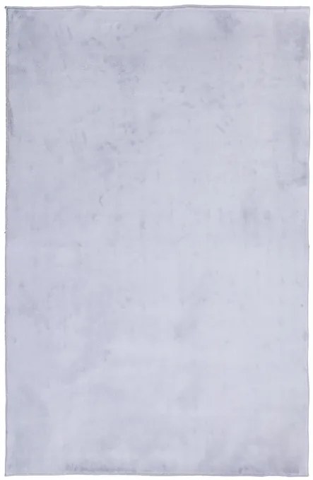 Protišmykový koberec PLUSH strieborný