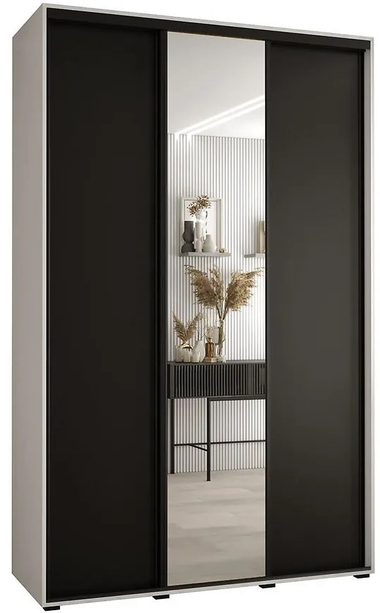 Skriňa 45 Canaris 3 170 biela/čierna/čierna