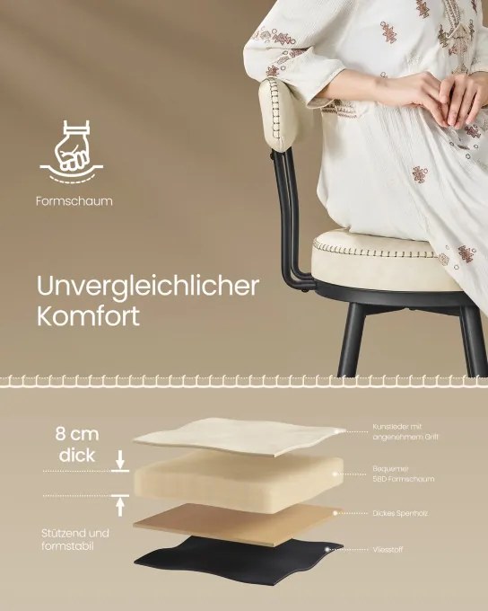 Set dvoch barových stoličiek EKHO LBC089W01