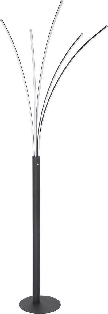 XXXLutz STOJACIA LED LAMPA, 56/60/187 cm - Interiérové svietidlá - 004558066801