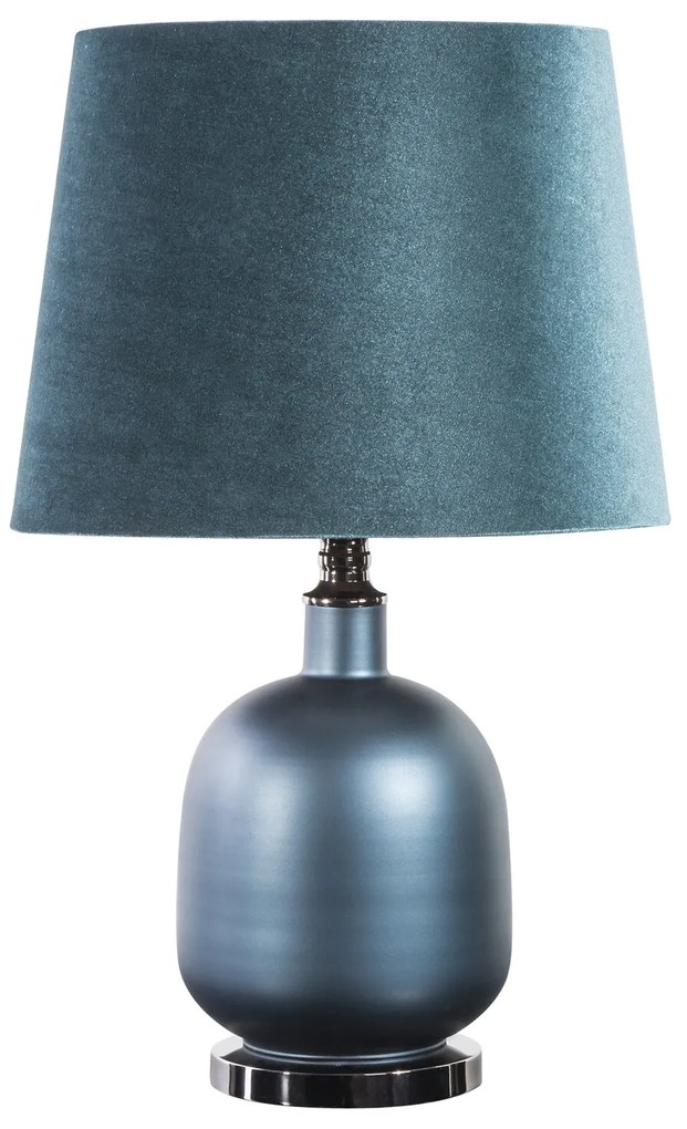 LAMPA MALIA 38X38X61 CM PETROLEJOVÁ