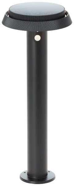 Brilliant - LED Solárna lampa so senzorom ALVERO LED/4W/3,7V 50 cm IP44 čierna