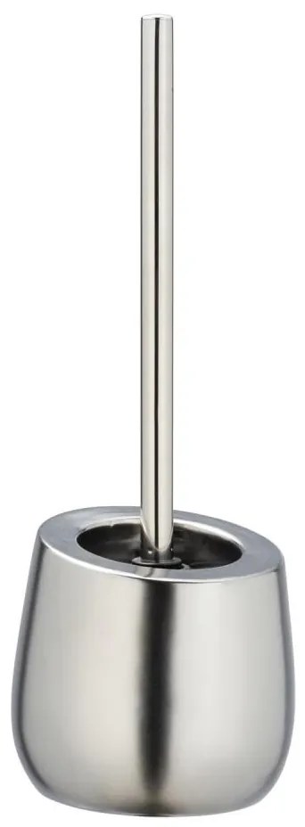 WENKO 24140100 - WC kefa BADI 13,5x38 cm strieborná