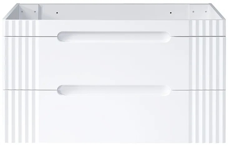 Koupelnová skříňka Fiji Lava se zápustným umyvadlem 120 cm dub coast evoke/bílá