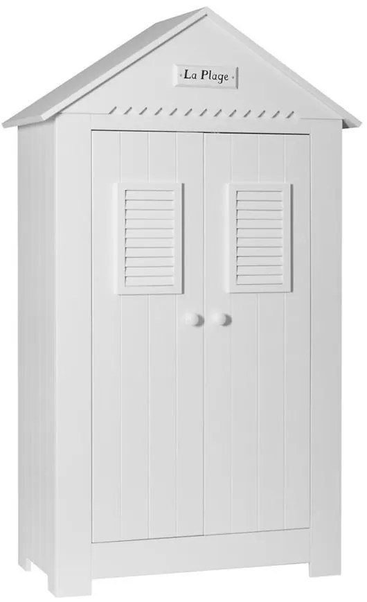 Skriňa MARSYLIA 2D vysoká biela