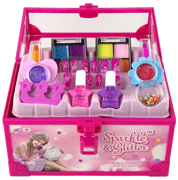 Lean Toys Detský kozmetický kufrík - Make-up Kit