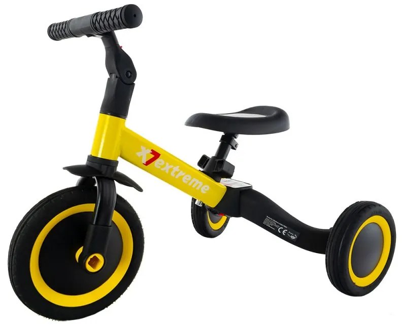 Bicykel 4v1 EXTREME YELLOW