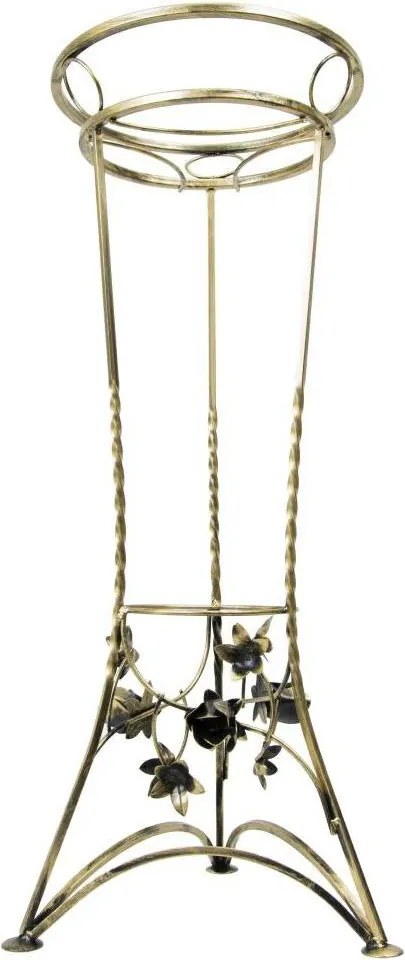 STOJAN NA KVETINÁČ SIBYL 72X28 CM ZLATÁ