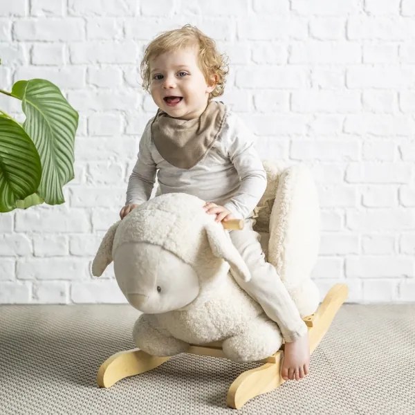 Nattou - Hojdačka TEDDY ovečka