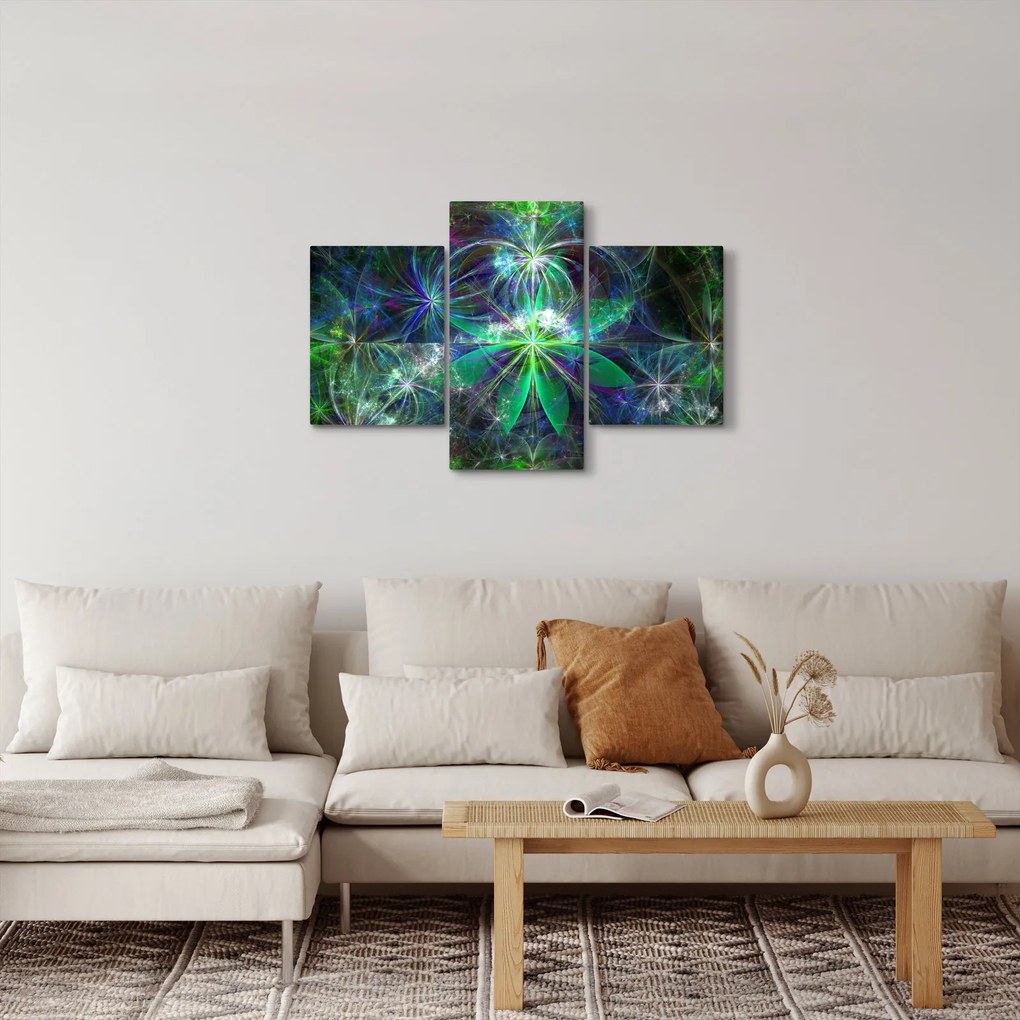 Obraz - Abstraktné geometrické tvary (90x60 cm)