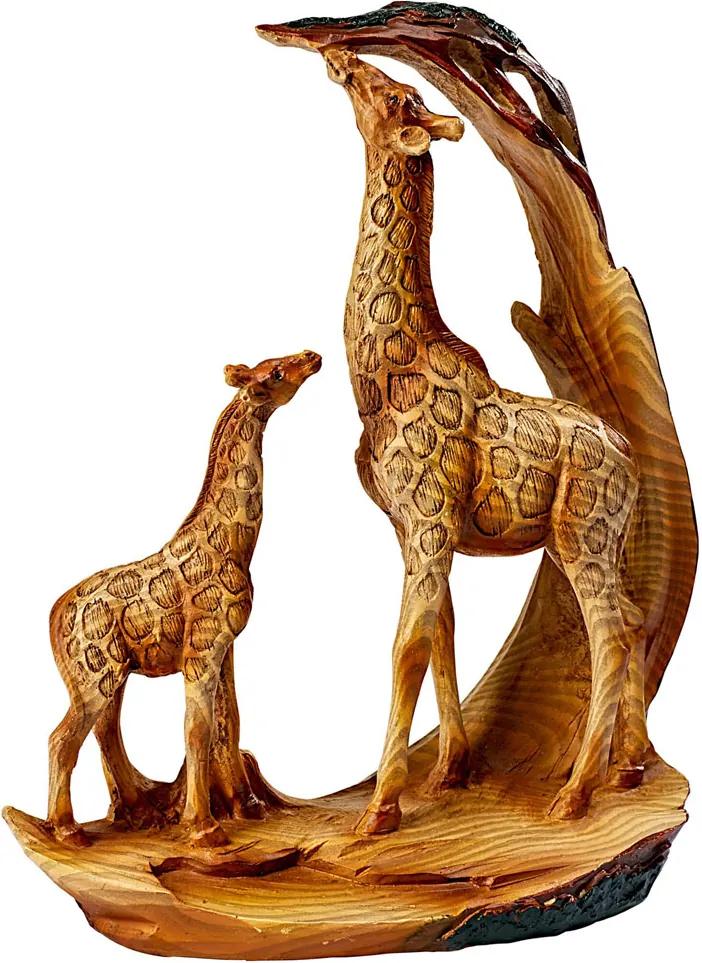 Die moderne Hausfrau Dekorace Žirafí rodina
