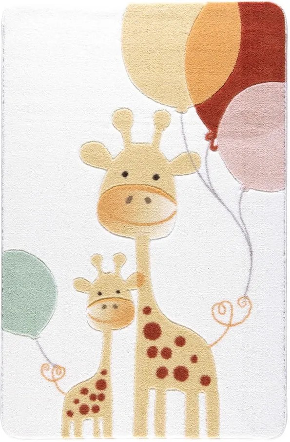 Detský koberec Kids World Giraffe, 100 x 150 cm